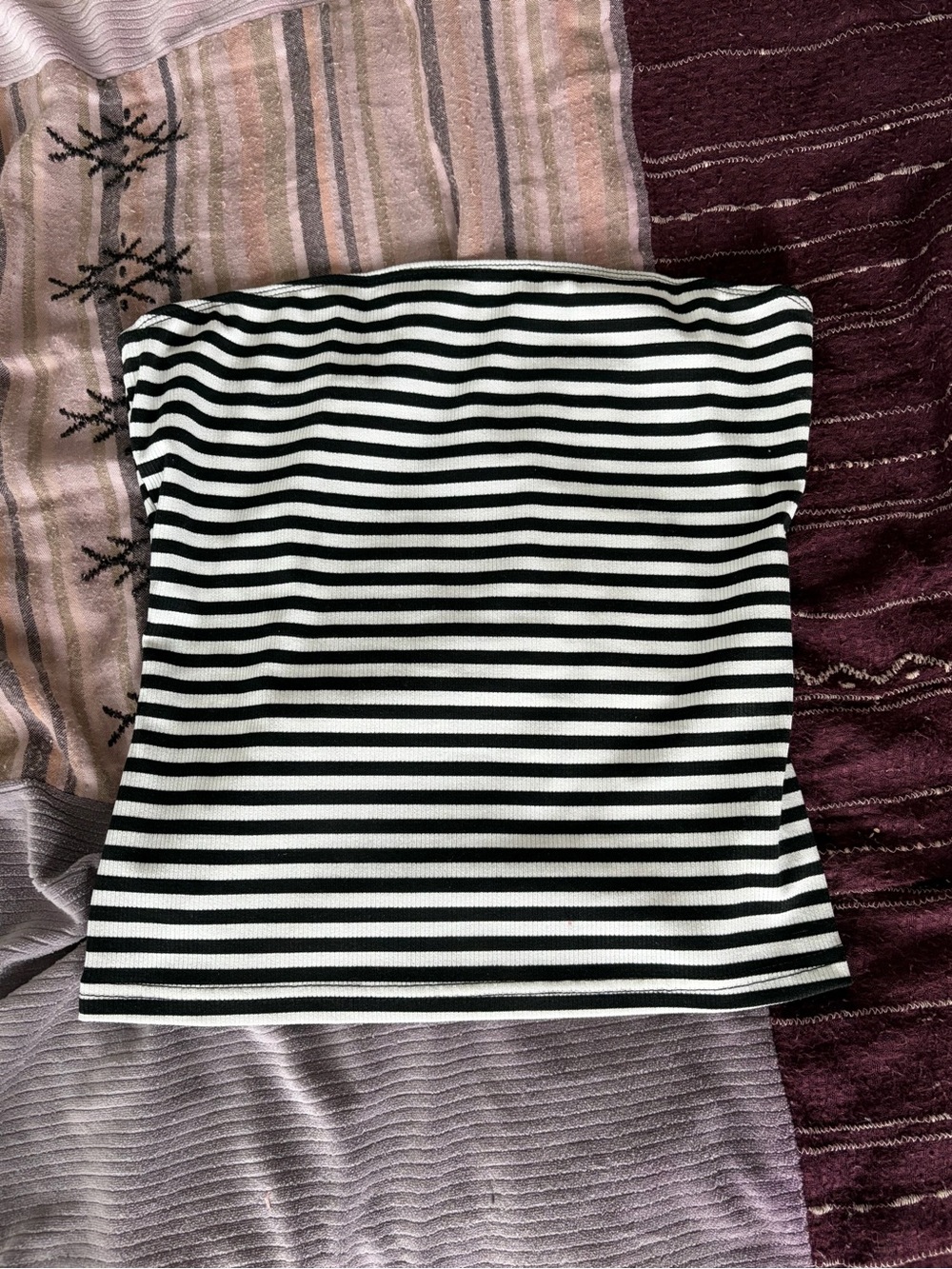 Stripped tube top